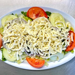 Combination Salad with Mozzarella Cheese