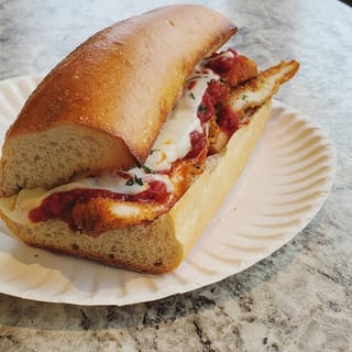 Chicken Parmigiana Hero